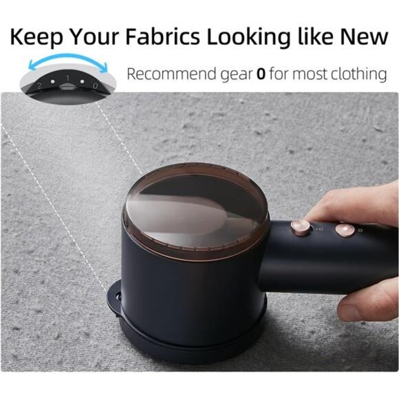 Fabric Shaver for Clothing, Rechargeable Fuzz Remover, Electric Lint Shaver - Picture 3 of 7